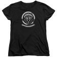 OLDSMOBILE : 1930S CREST EMBLEM WOMENS SHORT SLEEVE Black SM Fashion